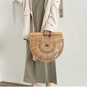 Cult Gaia Like Bamboo Ark Handle Bag